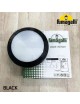 Plafoniera applique tondo bianco e nero per esterno IP66 in resina anticorrosione per balcone terrazzo