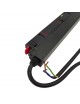 Trasformatore alimentatore 100W 200W 300W 48V a scomparsa incasso per binario magnetico nero