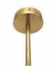 Lampadario a sospensione oro argento con 4 sfere bolle bianche in vetro attacco led G9