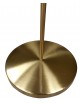 Lampada da terra Oro Argento con sfera in vetro bianco piantana design moderno per salotto camera