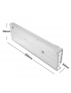 Trasformatore stabilizzato 12V 12.5A 150w slim sottile alimentatore salvaspazio per strip strisce led telecamere