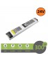 Alimentatore stabilizzato ultrasottile 24v 12.5A 300W trasformatore professionale slim salvaspazio