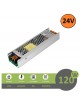 Trasformatore 24V 5A 120W alimentatore stabilizzato V-TAC per strip led