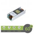 Trasformatore 12V 5A 60W alimentatore stabilizzato V-TAC per strip led