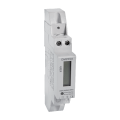 Contatore digitale KWh Energia Monofase 5-40A 230V per quadro elettrico su guida din 1 modulo