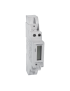 Contatore digitale KWh Energia Monofase 5-40A 230V per quadro elettrico su guida din 1 modulo