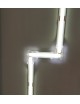 Connettore angolare a clip 10mm 2 pin per collegare strip led COB monocolore