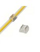 Connettore a clip 10mm 2 pin per collegare unire prolungare strip led COB monocolore