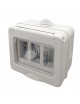 Cassetta scatola esterna idrobox IP55 compatibile con Magic e Gewiss system 1 2 3 posti