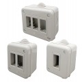 Cassetta scatola a parete compatibile con Magic e Gewiss system 1 2 3 posti