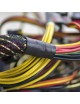 Nastro isolante autoagglomerante nero 9m x 19 mm in EPR per cavi fili elettrici