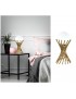 Lampada da tavolo comodino oro con sfera in vetro bianco design moderno lume dorato intrecciato