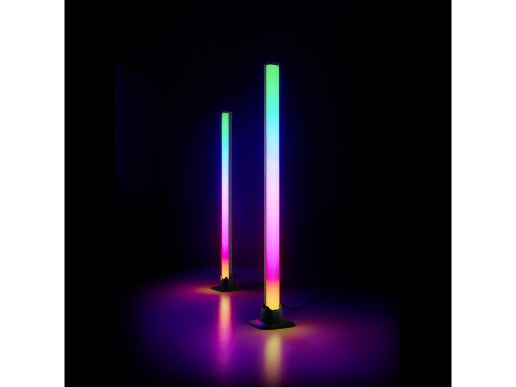 Light Bar Lampada RGB+W a ritmo di musica 32cm Arcobaleno con Telecomando  per PC
