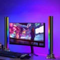 Light Bar Lampada RGB+W a ritmo di musica 32cm Arcobaleno con Telecomando per PC, TV, gaming scrivania
