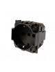 Placche interruttore prese frutti elettrici supporti compatibili con Bticino living Now Nero