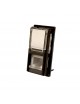 Placche interruttore prese frutti elettrici supporti compatibili con Bticino living Now Nero