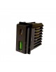 Placche interruttore prese frutti elettrici supporti compatibili con Bticino living Now Nero