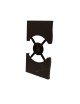 Placche interruttore prese frutti elettrici supporti compatibili con Bticino living Now Nero