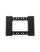 Placche interruttore prese frutti elettrici supporti compatibili con Bticino living Now Nero