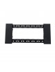 Placche interruttore prese frutti elettrici supporti compatibili con Bticino living Now Nero