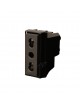 Placche interruttore prese frutti elettrici supporti compatibili con Bticino living Now Nero