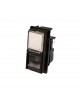 Placche interruttore prese frutti elettrici supporti compatibili con Bticino living Now Nero