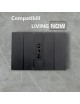 Placche interruttore prese frutti elettrici supporti compatibili con Bticino living Now Nero