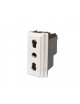 Placche interruttore prese frutti elettrici supporti compatibili con Bticino living Now Bianco