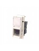 Placche interruttore prese frutti elettrici supporti compatibili con Bticino living Now Bianco