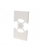Placche interruttore prese frutti elettrici supporti compatibili con Bticino living Now Bianco