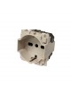 Placche interruttore prese frutti elettrici supporti compatibili con Bticino living Now Sabbia