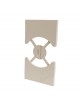Placche interruttore prese frutti elettrici supporti compatibili con Bticino living Now Sabbia
