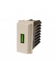 Placche interruttore prese frutti elettrici supporti compatibili con Bticino living Now Sabbia
