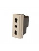 Placche interruttore prese frutti elettrici supporti compatibili con Bticino living Now Sabbia