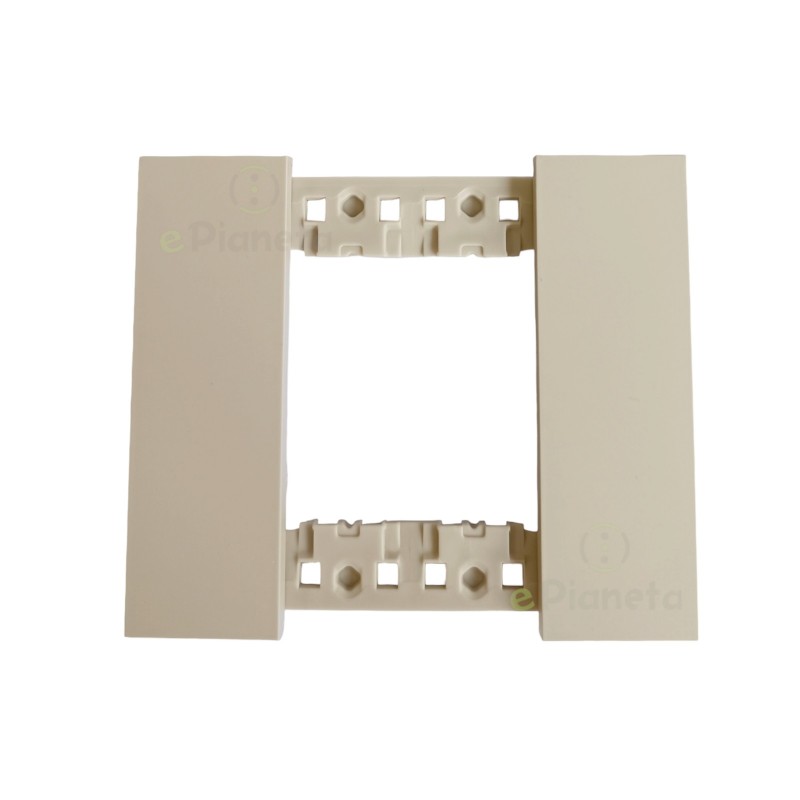Placche interruttore prese frutti elettrici supporti compatibili con Bticino living Now Sabbia