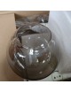 Lampadario a sospensione bolle 6 sfere attacco E27 trasparenti in vetro lampada da soffitto in metallo oro design moderno 