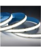 Striscia led cob 50 metri 24V 12W /m 10mm strip alta luminosità dimmerabile adesiva luce bianco caldo naturale 