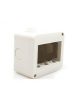 Cassetta parete 2 3 4 posti per prese frutti Bticino living international light