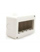 Cassetta parete 2 3 4 posti per prese frutti Bticino living international light