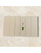 Placche interruttore prese frutti elettrici supporti compatibili con Bticino living Now Sabbia
