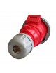 Presa industriale volante 400V CEE 6H 3P + T 16A IP67 per esterno impermeabile rosso