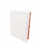 Quadro elettrico da incasso da 36 - 54 moduli centralino con sportello bianco per interruttori DIN IP40