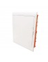 Quadro elettrico da incasso da 36 - 54 moduli centralino con sportello bianco per interruttori DIN IP40