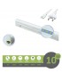 Barra led T5 10w 60cm sottopensile 220V lampada cucina con interruttore collegabile in serie luce calda
