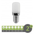 Lampadina led 2w E14 220V per frigo frigorifero cappa attacco piccolo luce naturale bianca calda