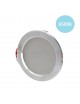 Faretto led luce cappa cucina 3W 220V da incasso argento alluminio spazzolato slim per mobili