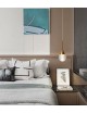Lampadario applique a sospensione led goccia oro da comodino lampada per camera da letto luce bianca naturale calda