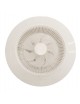 Lampadario con ventilatore da soffitto plafoniera led e telecomando luce bianca naturale calda