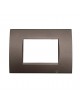 Placche compatibili con Bticino LIVING LIGHT placca 3 4 7 moduli vari colori per supporti LN4703 e N4703