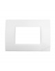 Placche compatibili con Bticino LIVING LIGHT placca 3 4 7 moduli vari colori per supporti LN4703 e N4703
